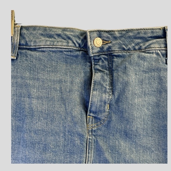 Old Navy Women’s Jean Skirt 22 Blue Mini - Picture 2 of 16